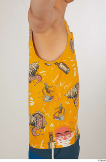 Lan dressed sports upper body yellow printed tank top 0007.jpg